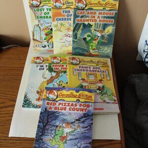 G Stilton Set of 7 Books paperback